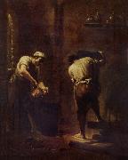 Giuseppe Maria Crespi Scene in a Cellar china oil painting reproduction